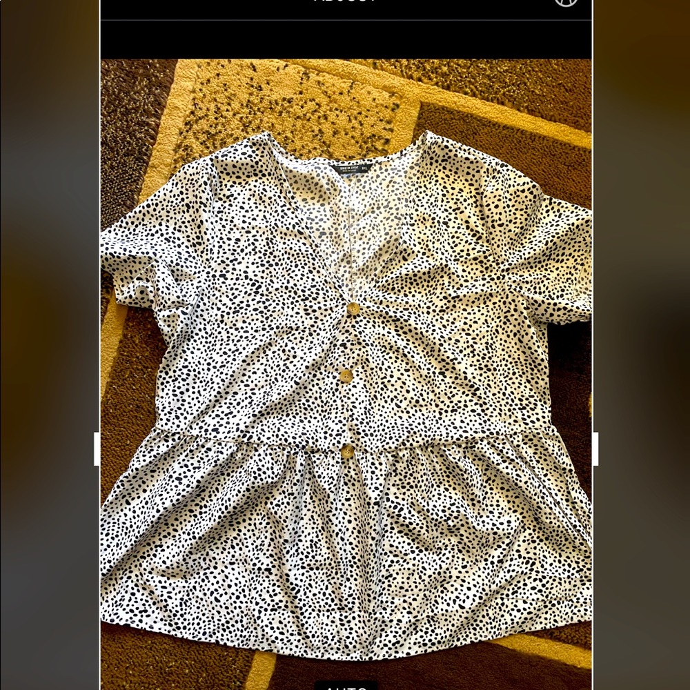 Shein Leopard Print Blouse. 0xl